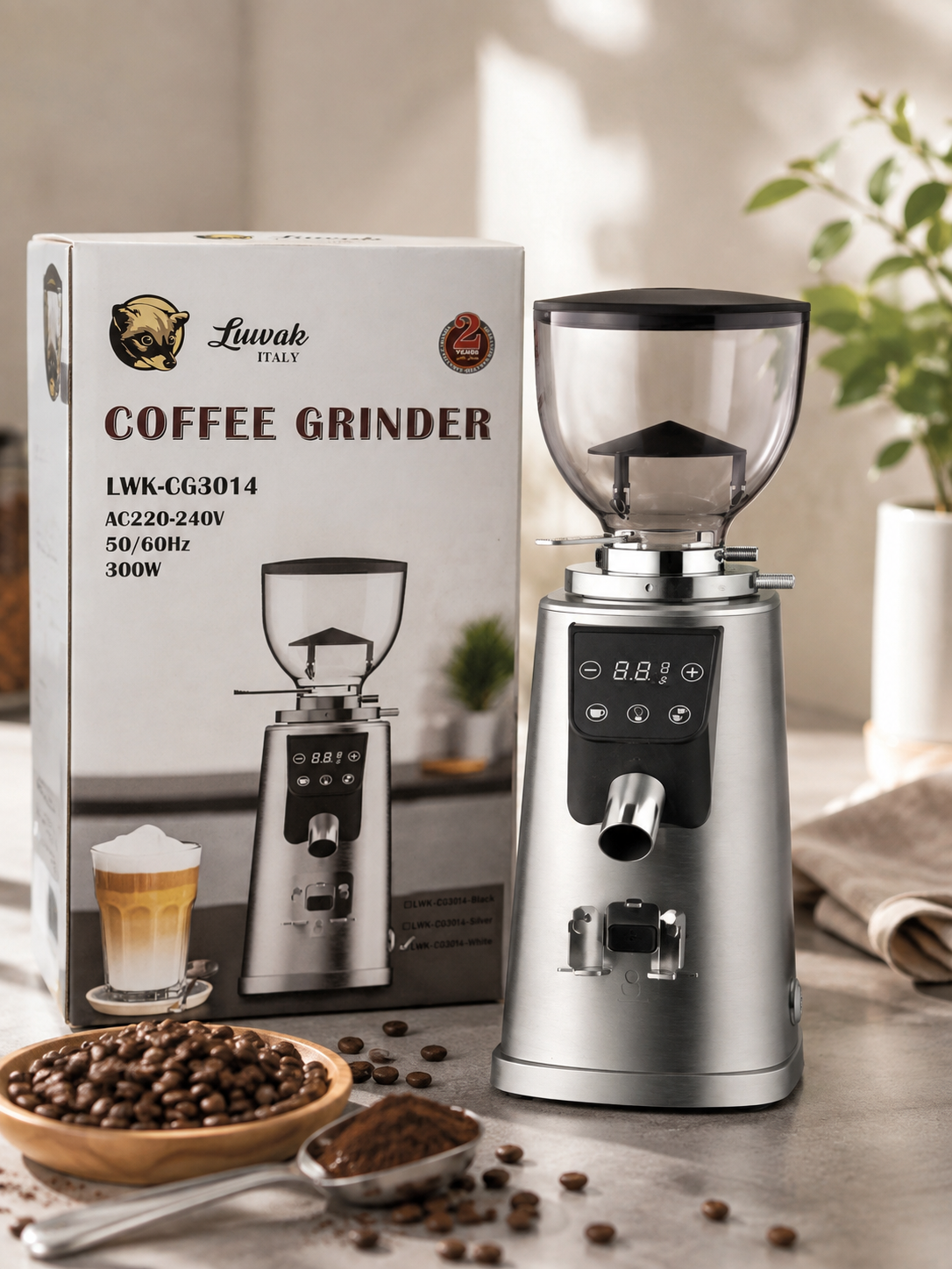 آسیاب قهوه Luwak مدل LWK-CG3014