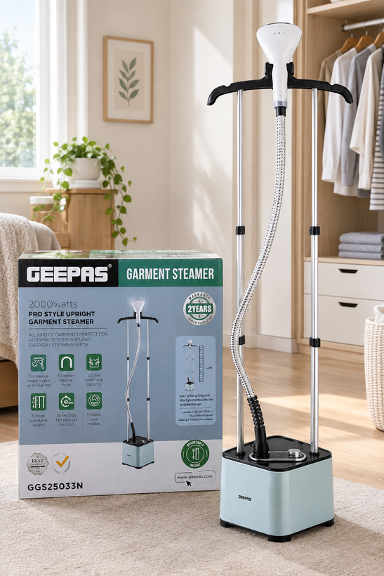 بخارگر لباس ایستاده جیپاس مدل GGS25033N